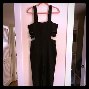 INTERMIX Zoey Black Jumpsuit Romper